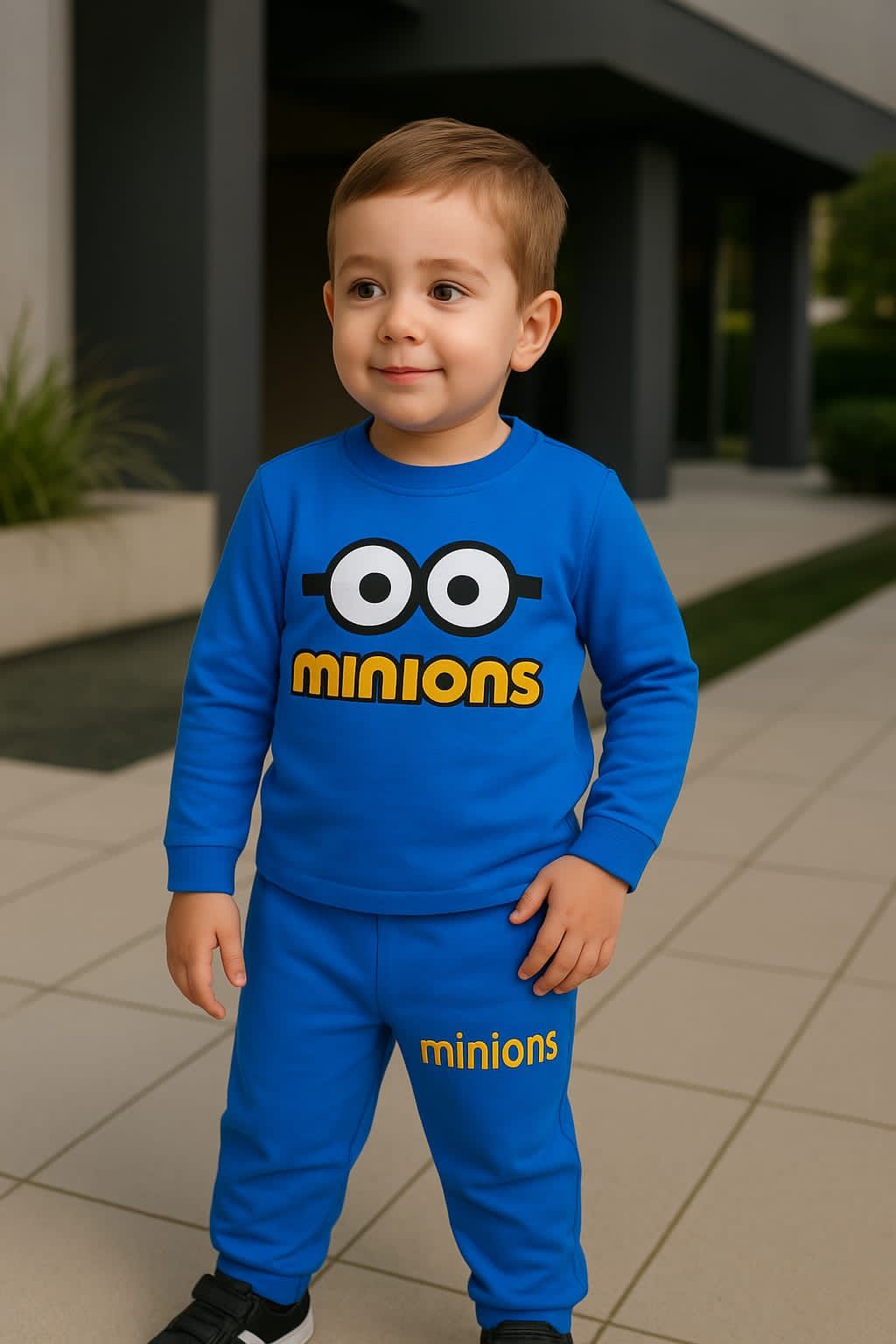 KIDS MINIOS PRINTED TRACKSUIT