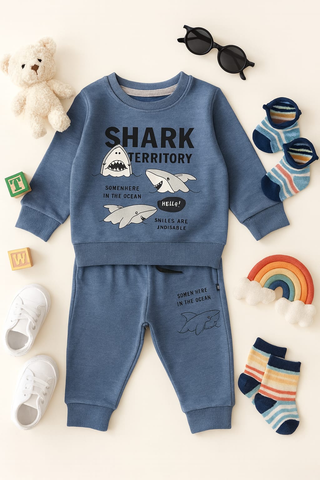 Blue Shark Warm Tracksuit”