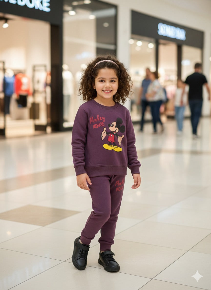 Cute Mickey Winter Suit for Kids”